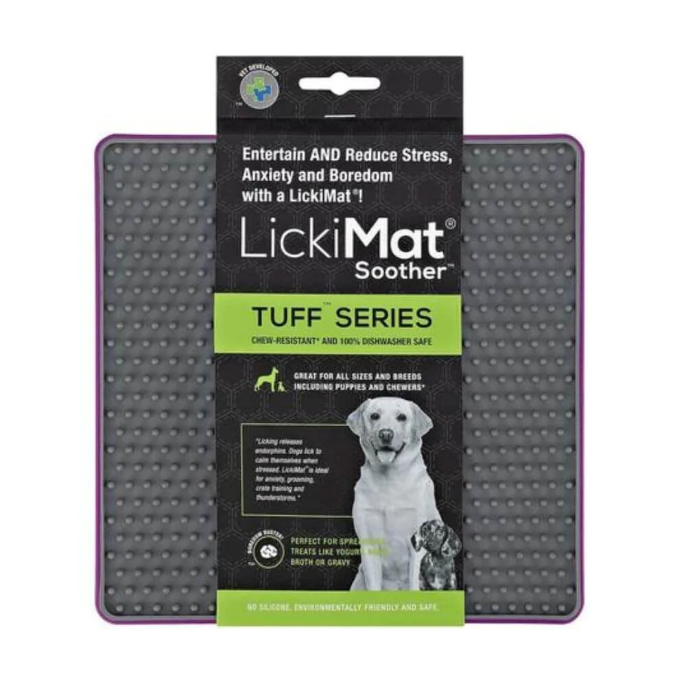 LickiMat Tuff Soother Purple