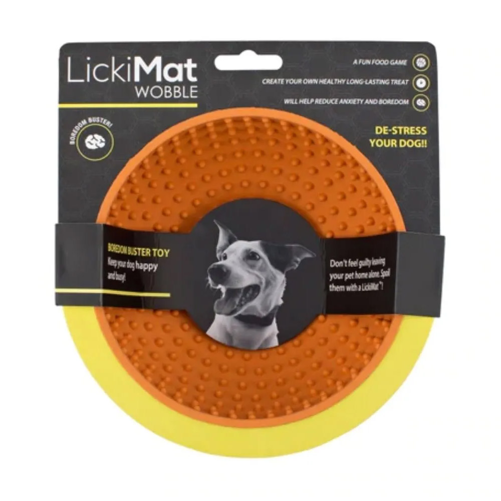 LickiMat Wobble Orange