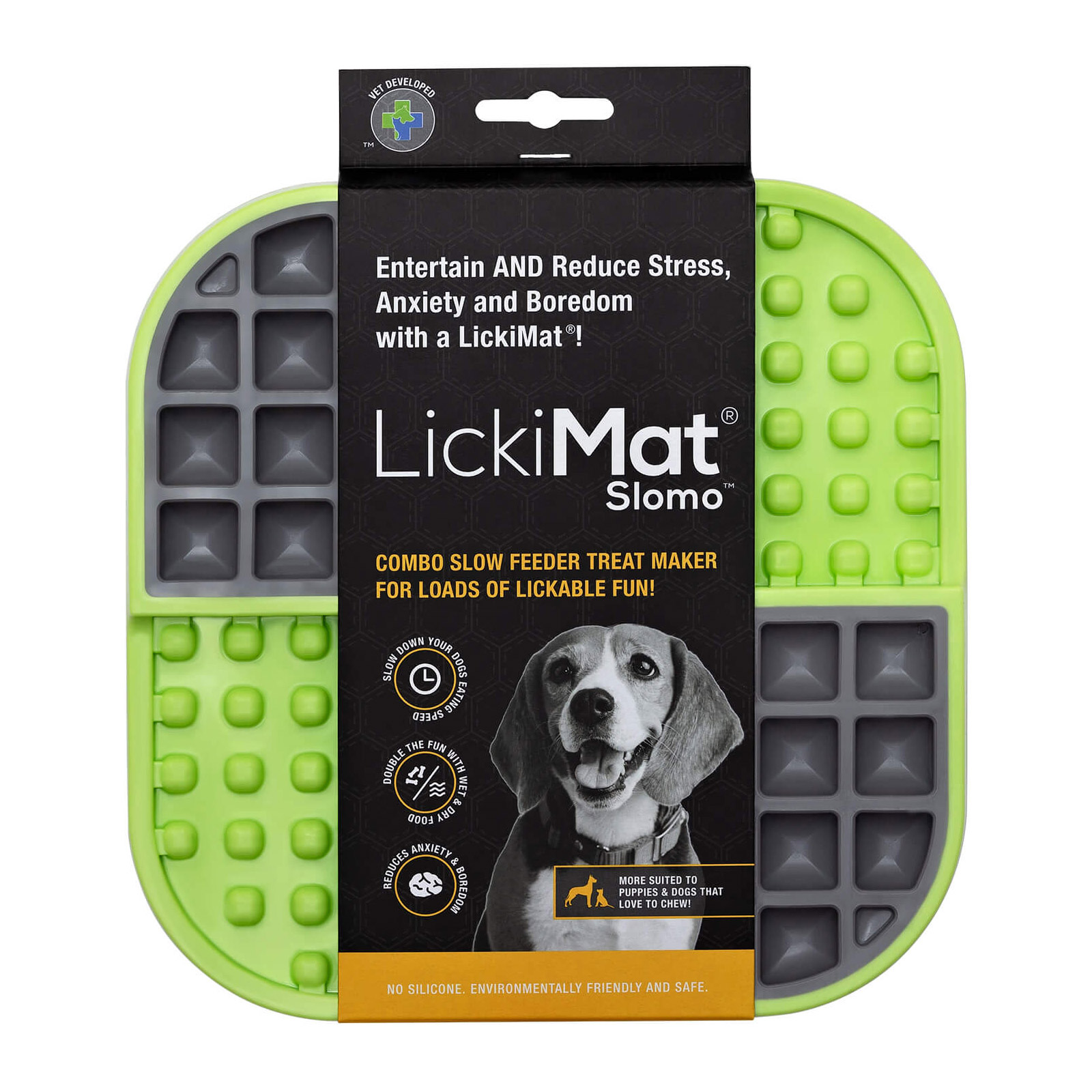 LickiMat Slomo Green
