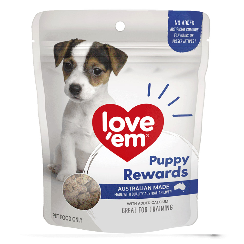 Love Em Liver Puppy Rewards Treats For Dogs for Dogs