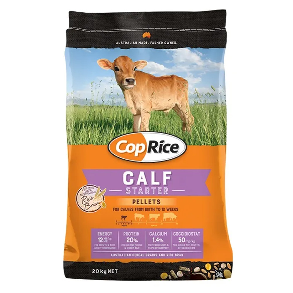 CopRice Calf Starter 20% for Farm Animals
