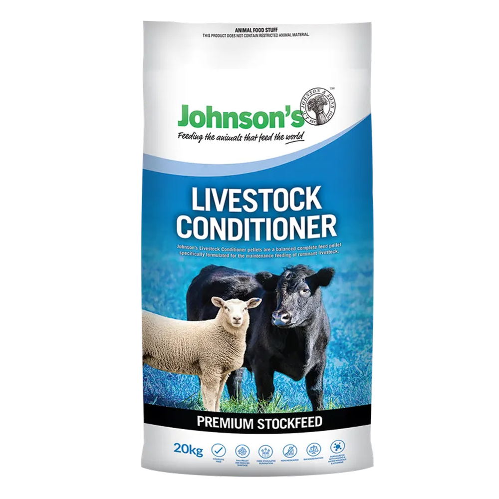 Johnson's Livestock Conditioner for Food Supplies