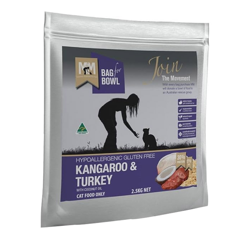 Meals for Meows (MFM) Kangaroo & Turkey with Coconut Oil Dry Cat Food