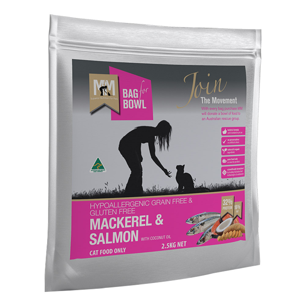 Meals for Meows (MFM) Mackerel & Salmon with Coconut Oil Dry Cat Food
