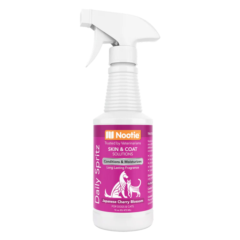Nootie Skin & Coat Solutions Conditions & Moisturizes Daily Spritz for Dogs & Cats - Japanese Cherry Blossom