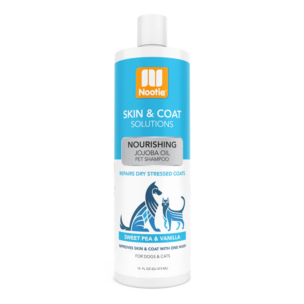 Nootie Skin & Coat Solutions Nourishing Sweet Pea & Vanilla Shampoo for Dogs & Cats for Dogs