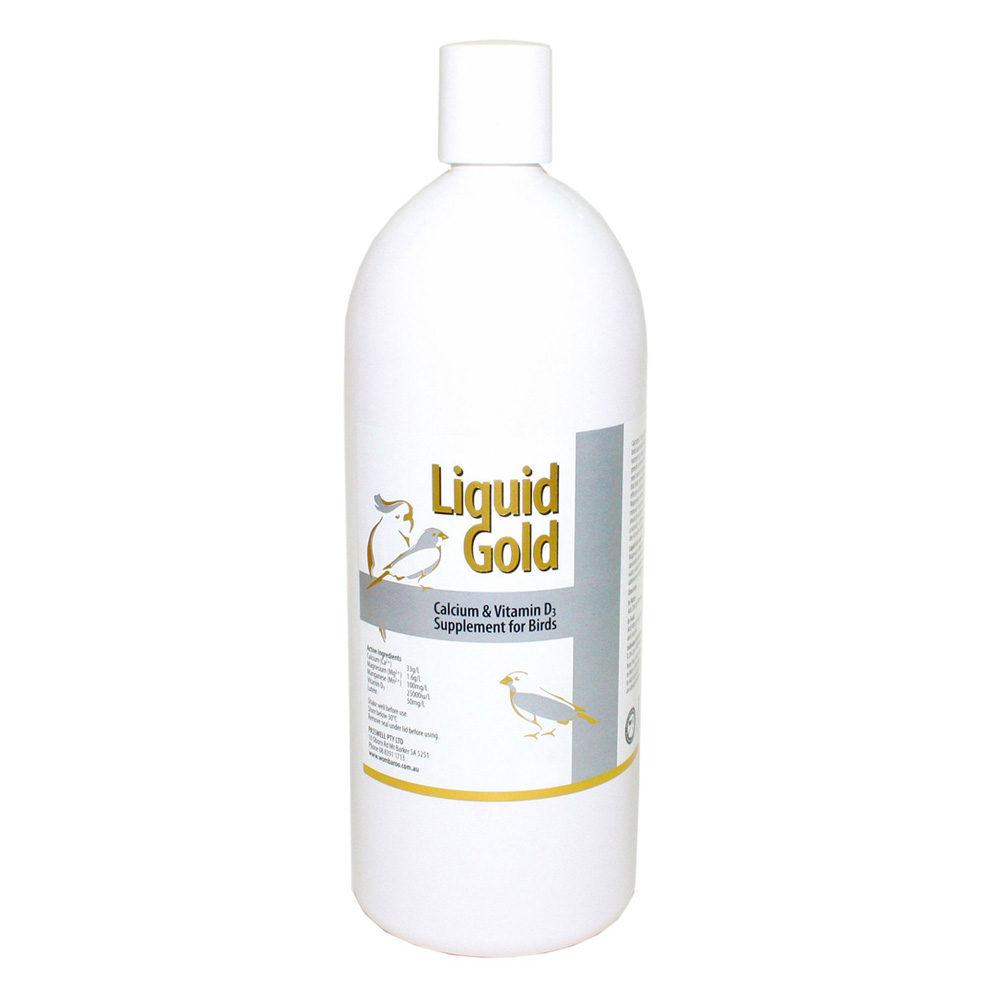 Passwell Liquid Gold Calcium And Vitamin D3 Supplement For Birds for Bird Supplies