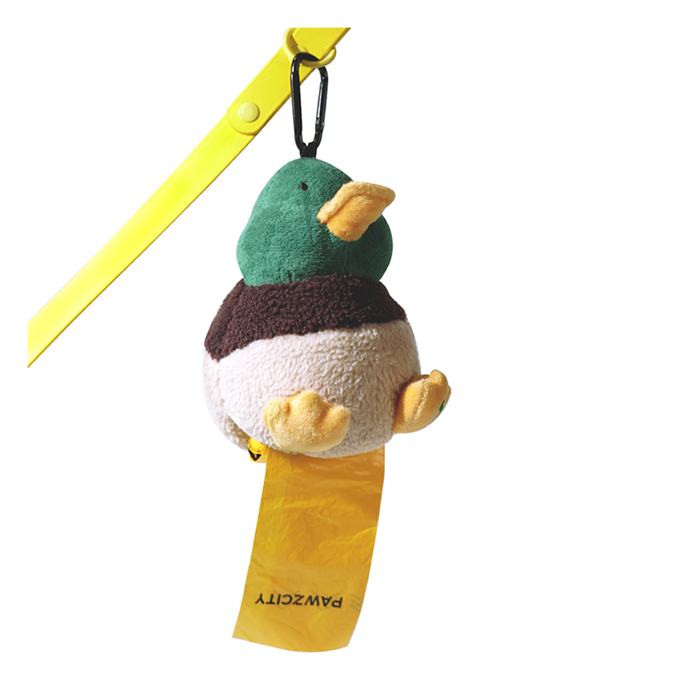 Pawzcity Waste Bag Dispenser Duck for Dogs
