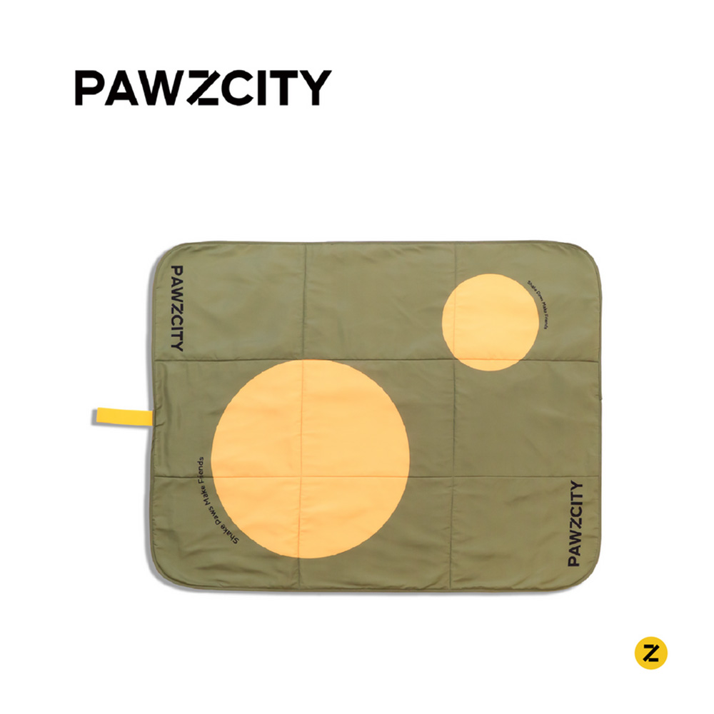 Pawzcity Waterproof Travel Mat Avocado