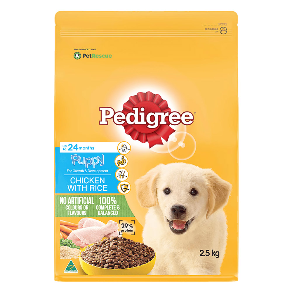 Pedigree Puppy Chicken with Rice Dry Dog Food