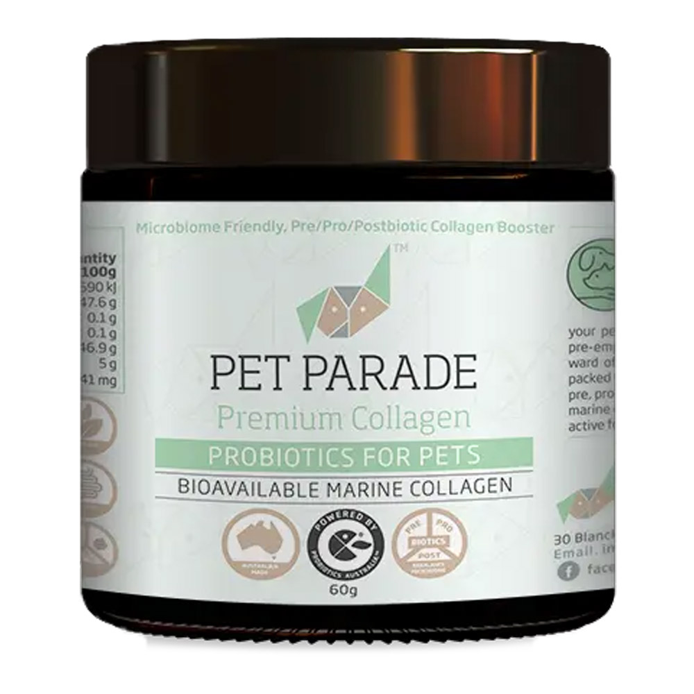Ipromea Pet Parade Collagen Probiotic Powder for Dogs