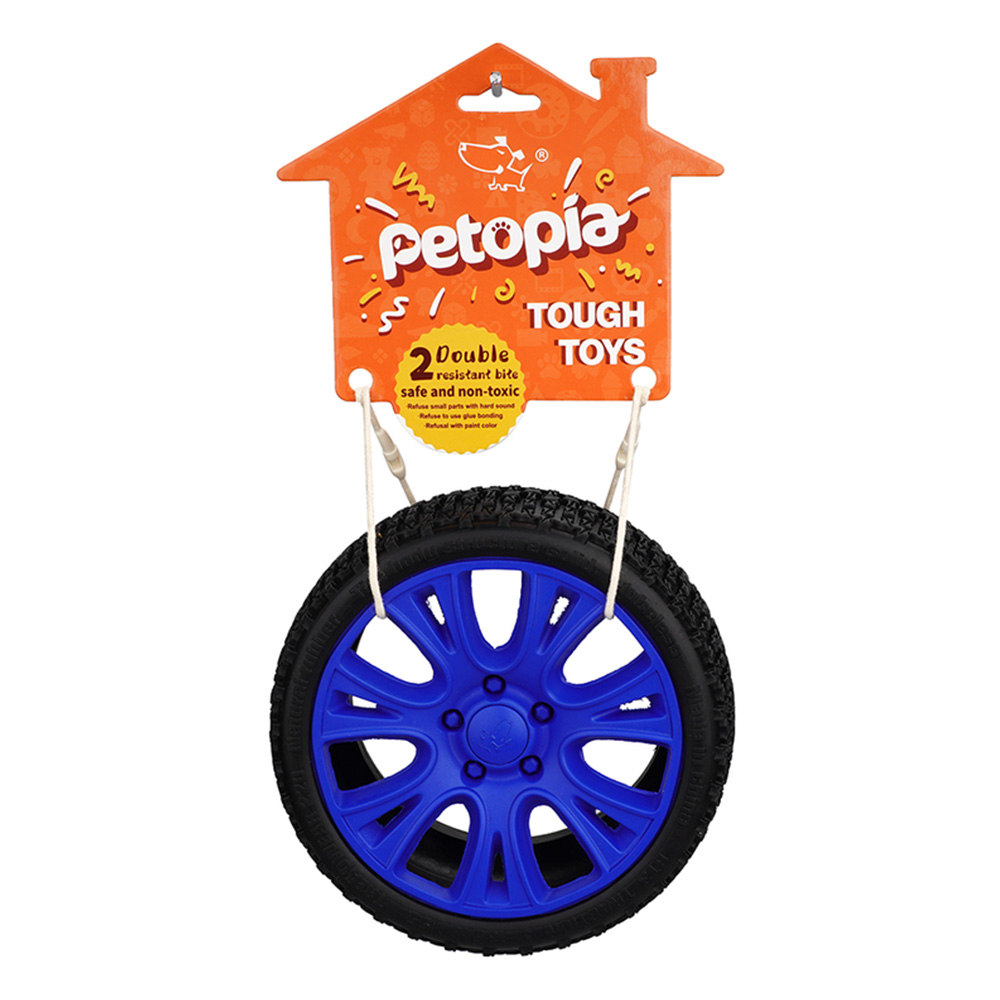 Petopia Ultra Tough Dog Toy Crazy Tyre for Dogs