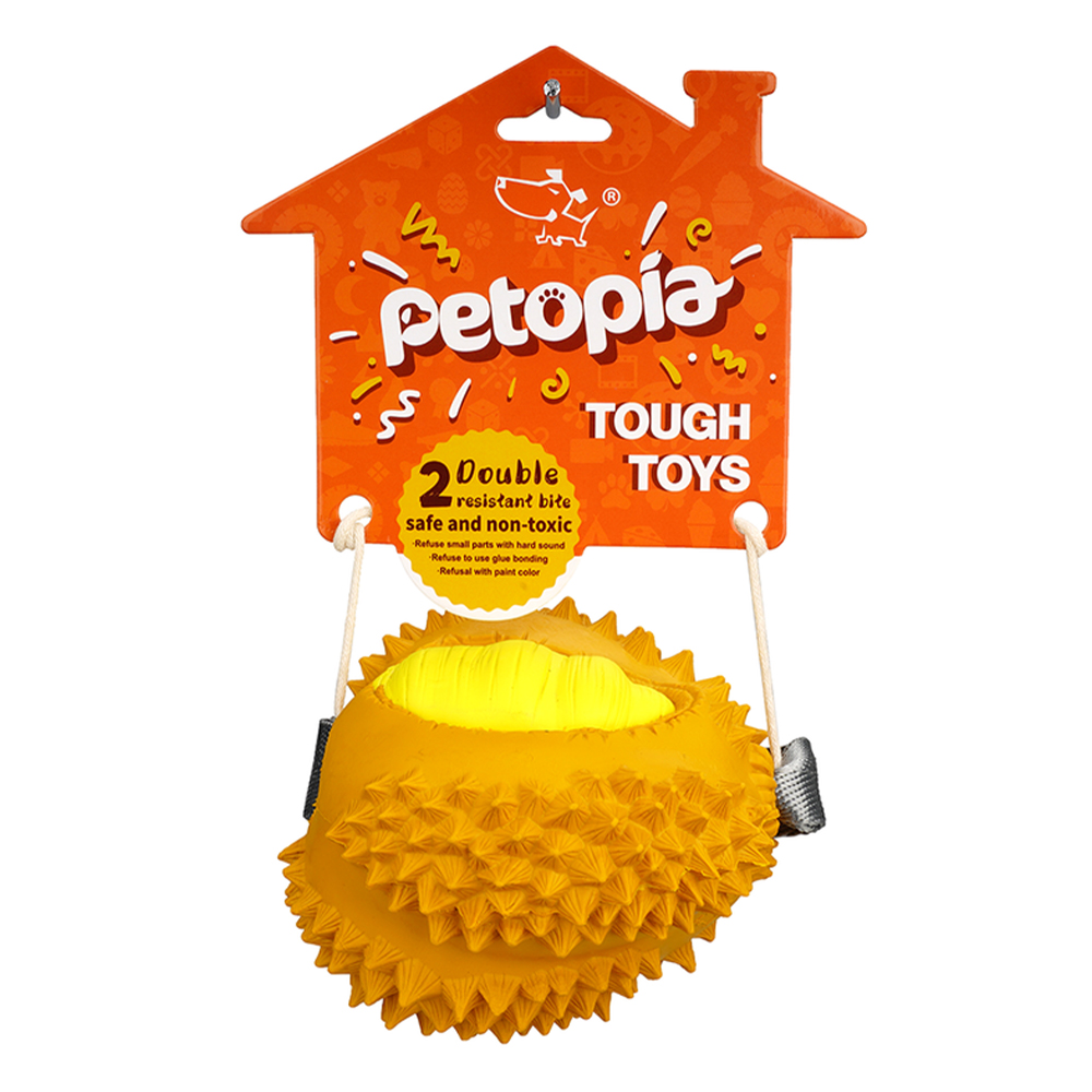 Petopia Ultra Tough Dog Toy Durable Durian for Dogs
