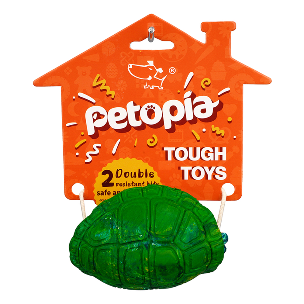 Petopia Ultra Tough Dog Toy Titan Turtle Large