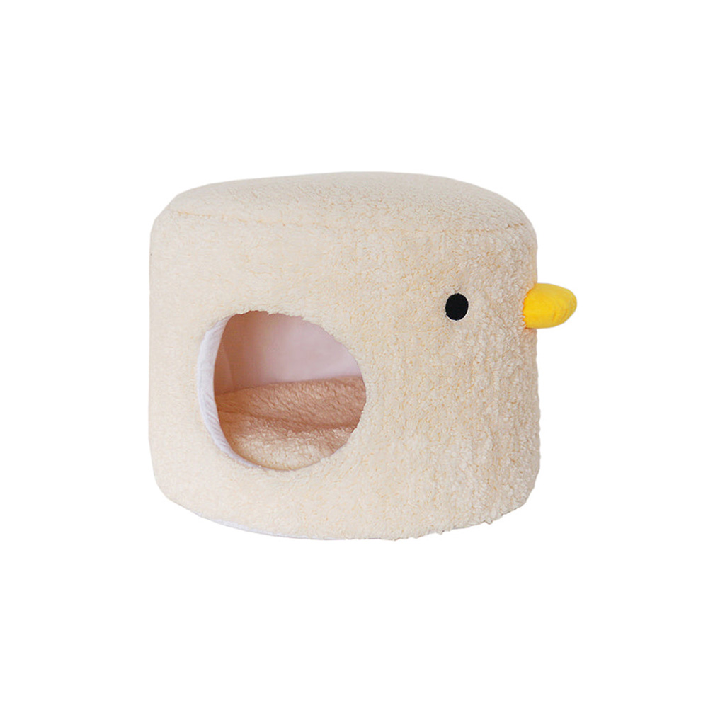 Purroom Enclosed Pet Bed for Cats