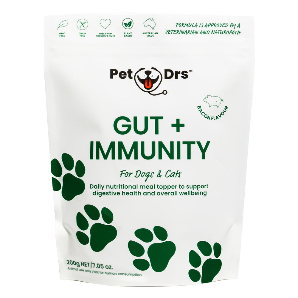 Pet Drs Gut + Immunity Supplement for Dogs & Cats for Dogs