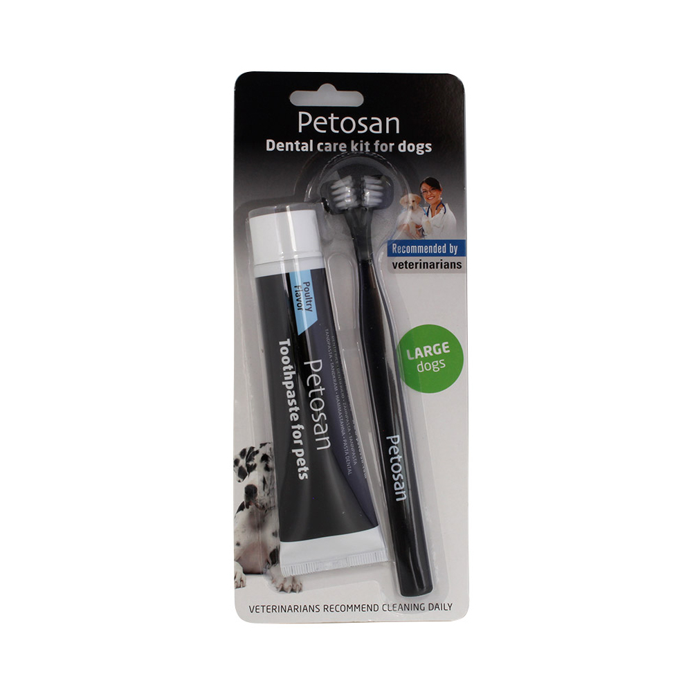 Petosan Toothpaste Kit Large Brush Kit