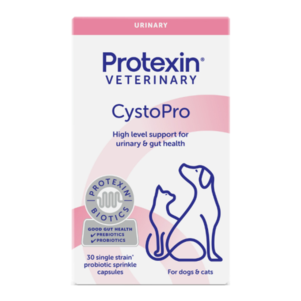 Protexin Veterinary CystoPro Urinary & Gut Health Capsules for Dogs & Cats for Dogs