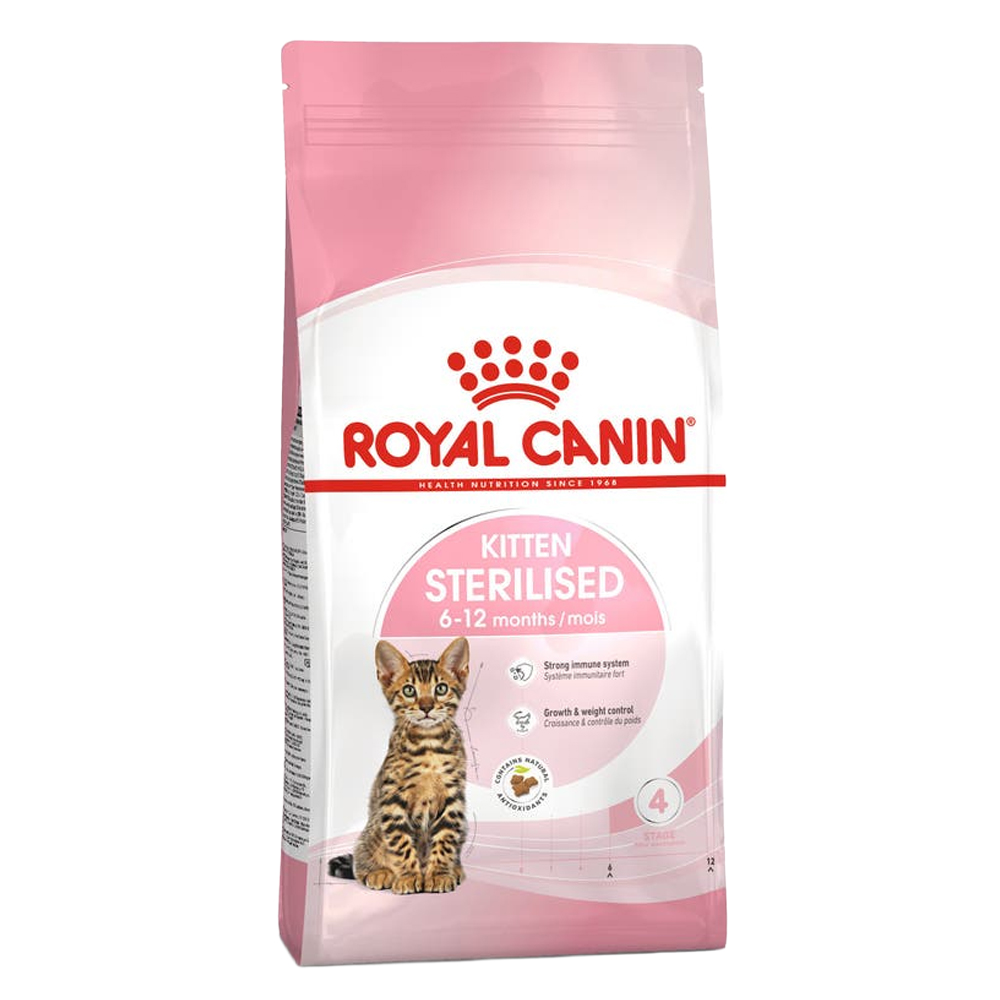 Royal Canin Sterilised Kitten Dry Cat Food for Food Supplies