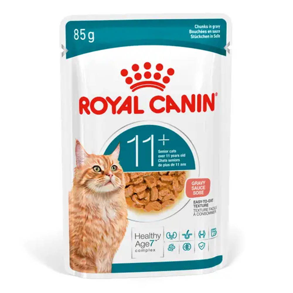 Royal Canin Ageing 11+ Gravy Wet Cat Food for Food Supplies