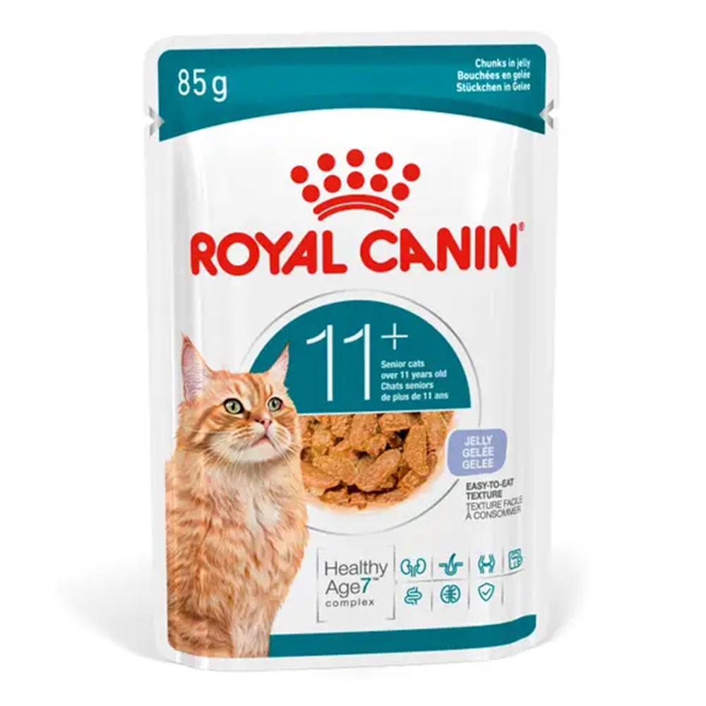Royal Canin Ageing 11+ Jelly Wet Cat Food for Food Supplies