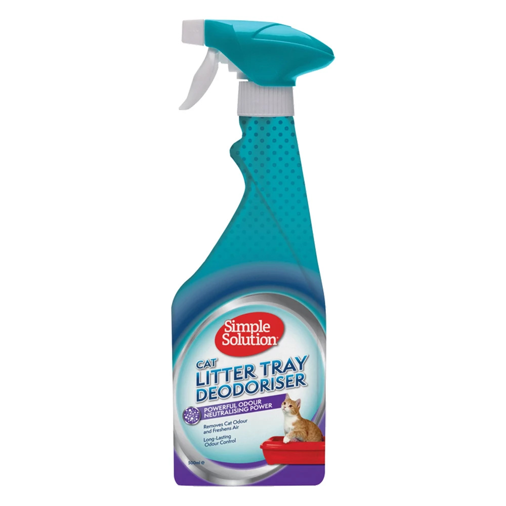 Simple Solution Litter Tray Deodorizer Spray for Cats for Cats