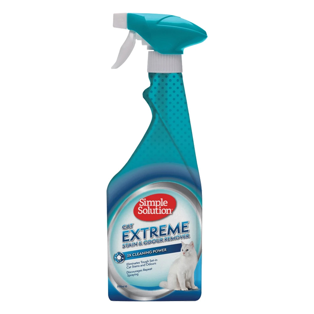Simple Solution Extreme Stain & Odour Remover Spray for Cats for Cats