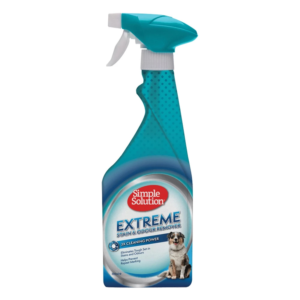 Simple Solution Extreme Stain & Odour Remover Spray for Dogs for Dogs