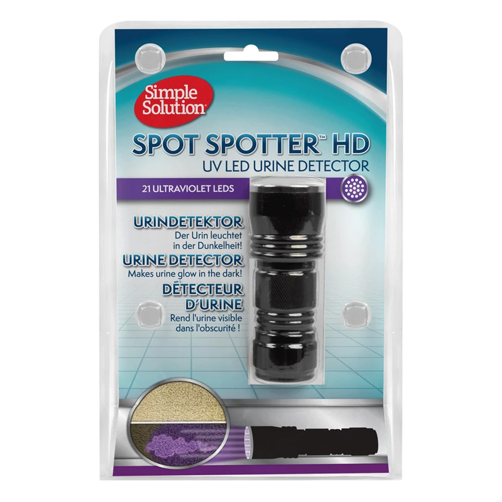 Simple Solution Spot Spotter Hd Uv Led Urine Detector for Dogs & Cats for Dogs