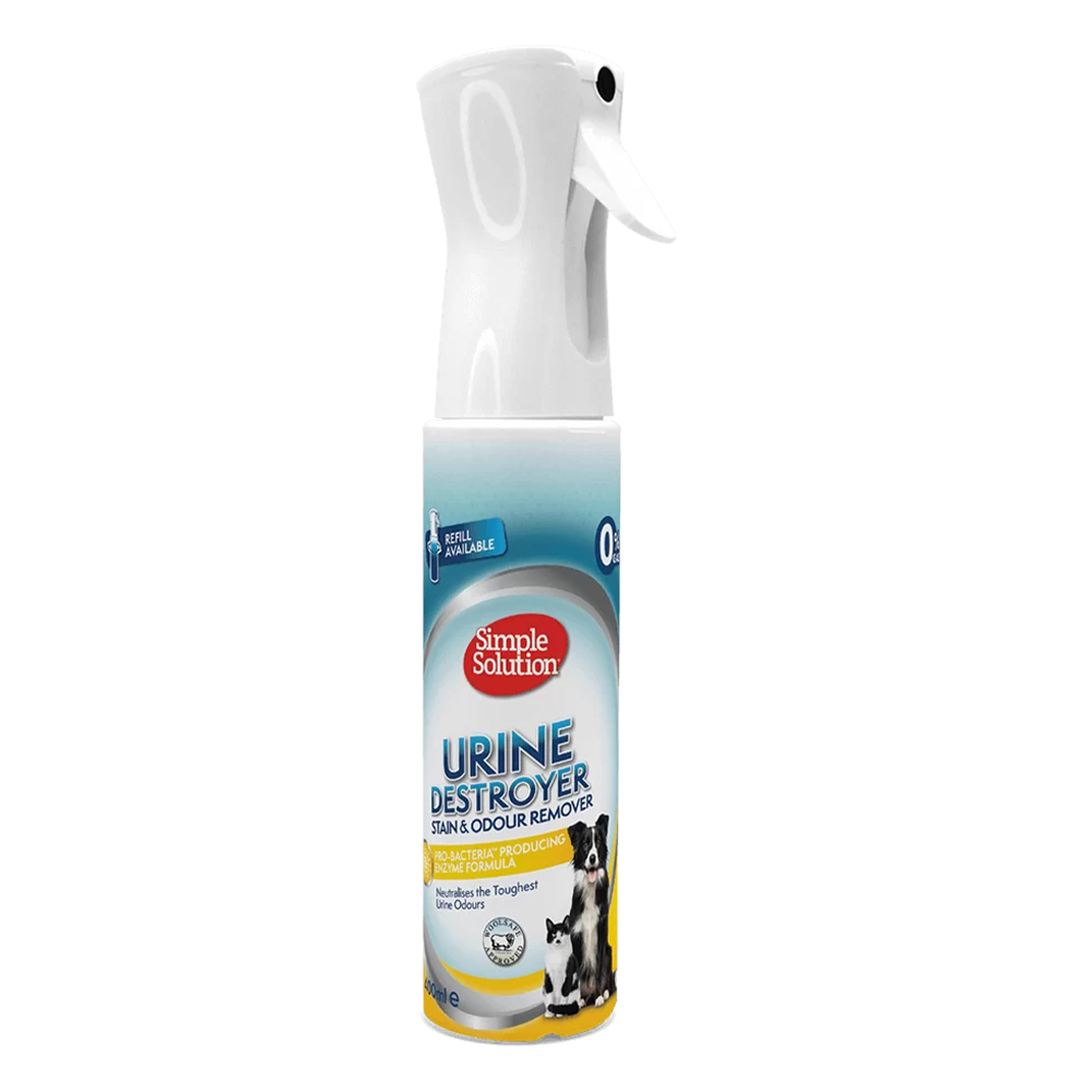 Simple Solution Stain & Odour Remover Urine Destroyer Refillable Flairosol for Dogs & Cats