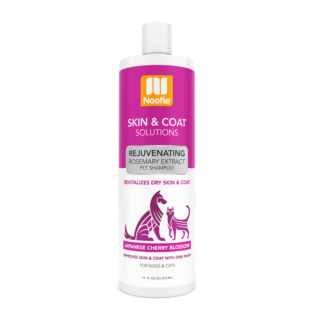 Nootie Skin & Coat Solutions Rejuvenating Japanese Cherry Blossom Shampoo for Dogs & Cats for Dogs