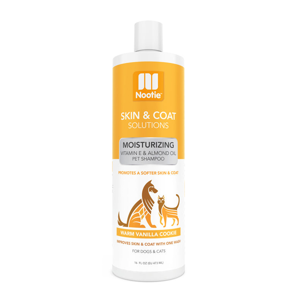 Nootie Skin & Coat Solutions Moisturizing Warm Vanilla Cookie Shampoo for Dogs & Cats for Dogs