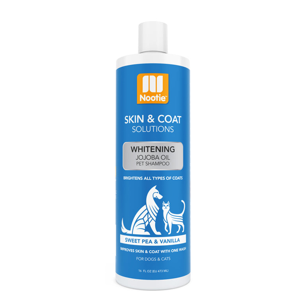 Nootie Skin & Coat Solutions Whitening Sweet Pea & Vanilla Shampoo for Dogs & Cats for Dogs