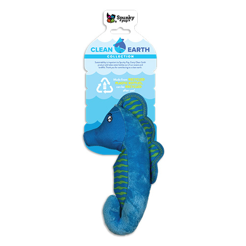 Clean Earth Seahorse Plush Large