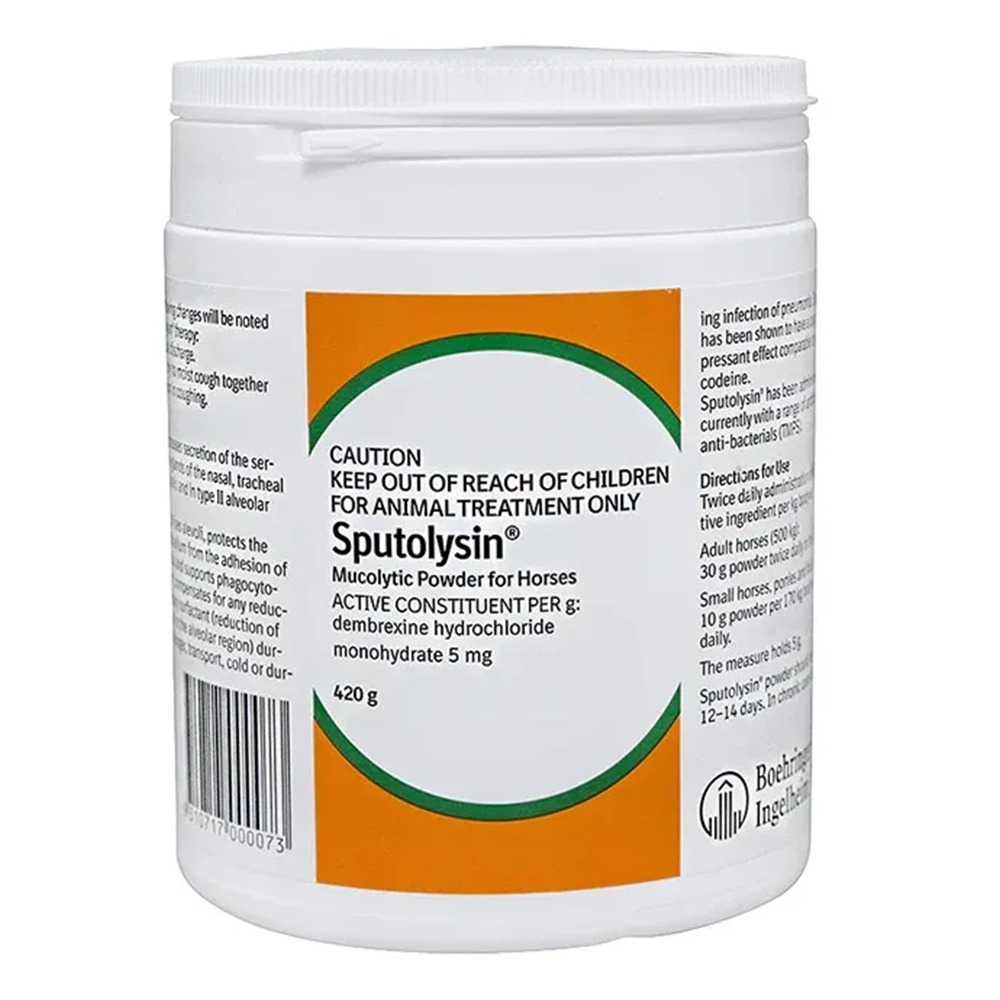 Sputolysin Mucolytic Powder for Horses for Horse