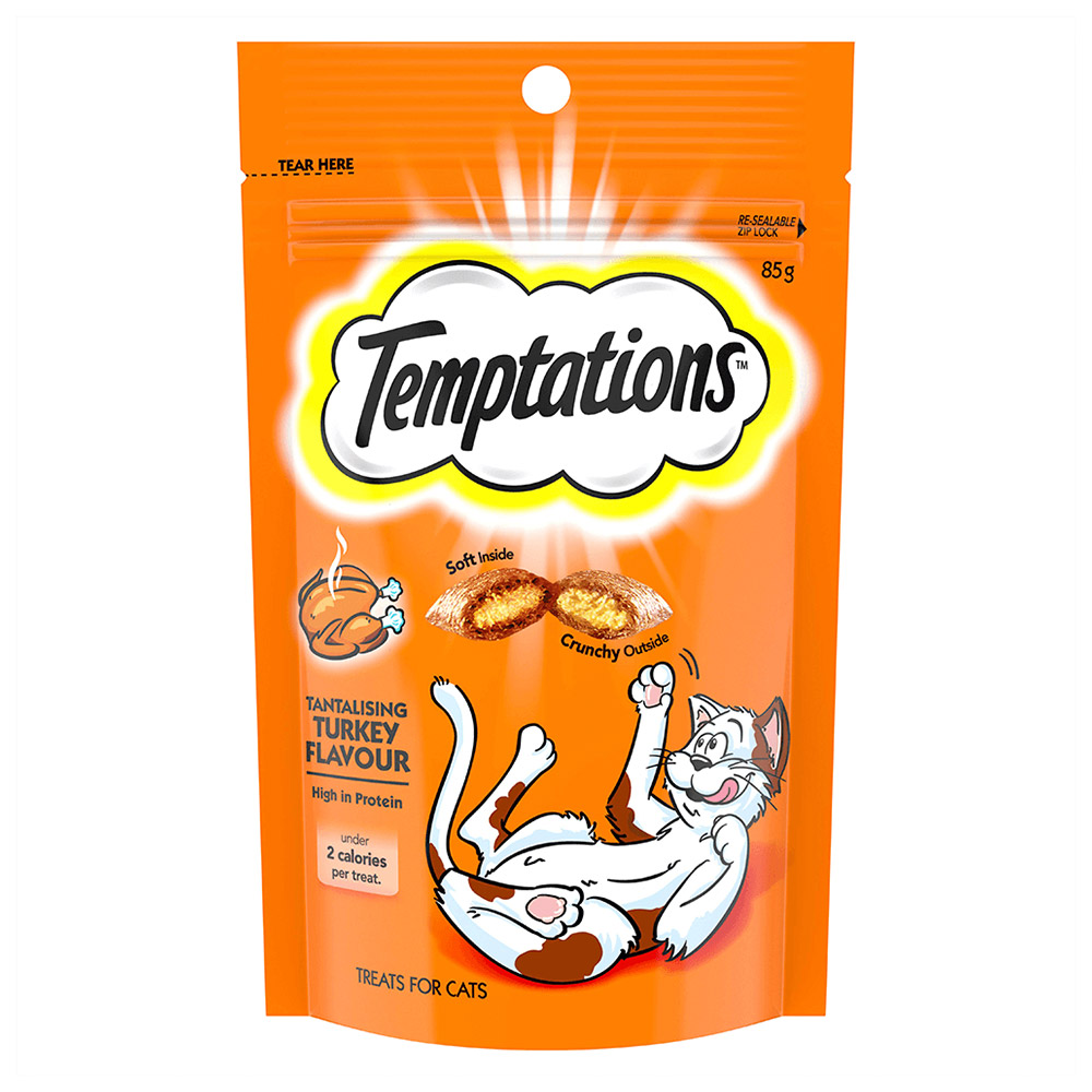 Temptations Tantalising Turkey Cat Treats for Cats