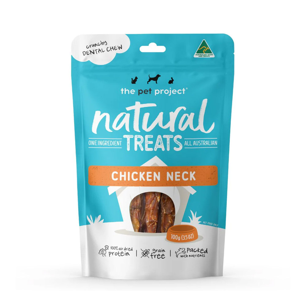 The Pet Project Natural Treats Chicken Neck