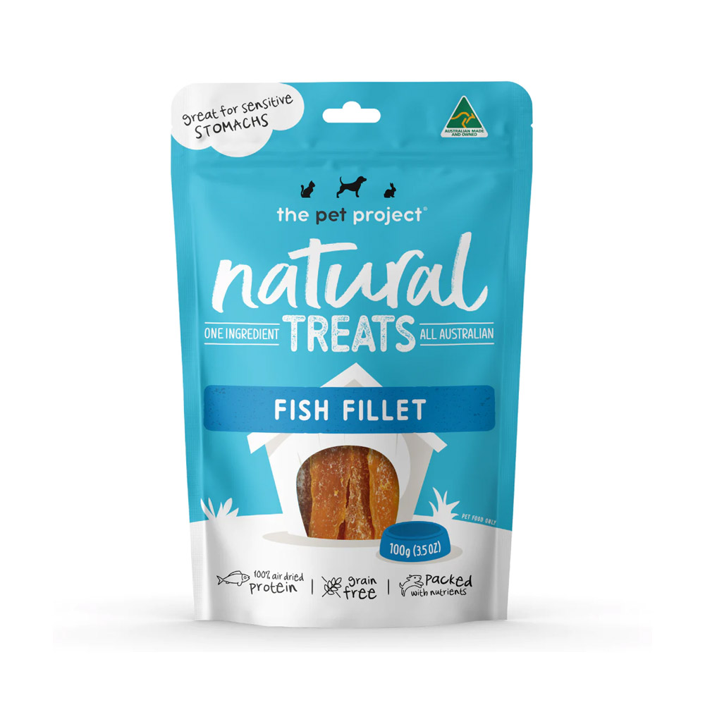 The Pet Project Natural Treats Fish Fillets
