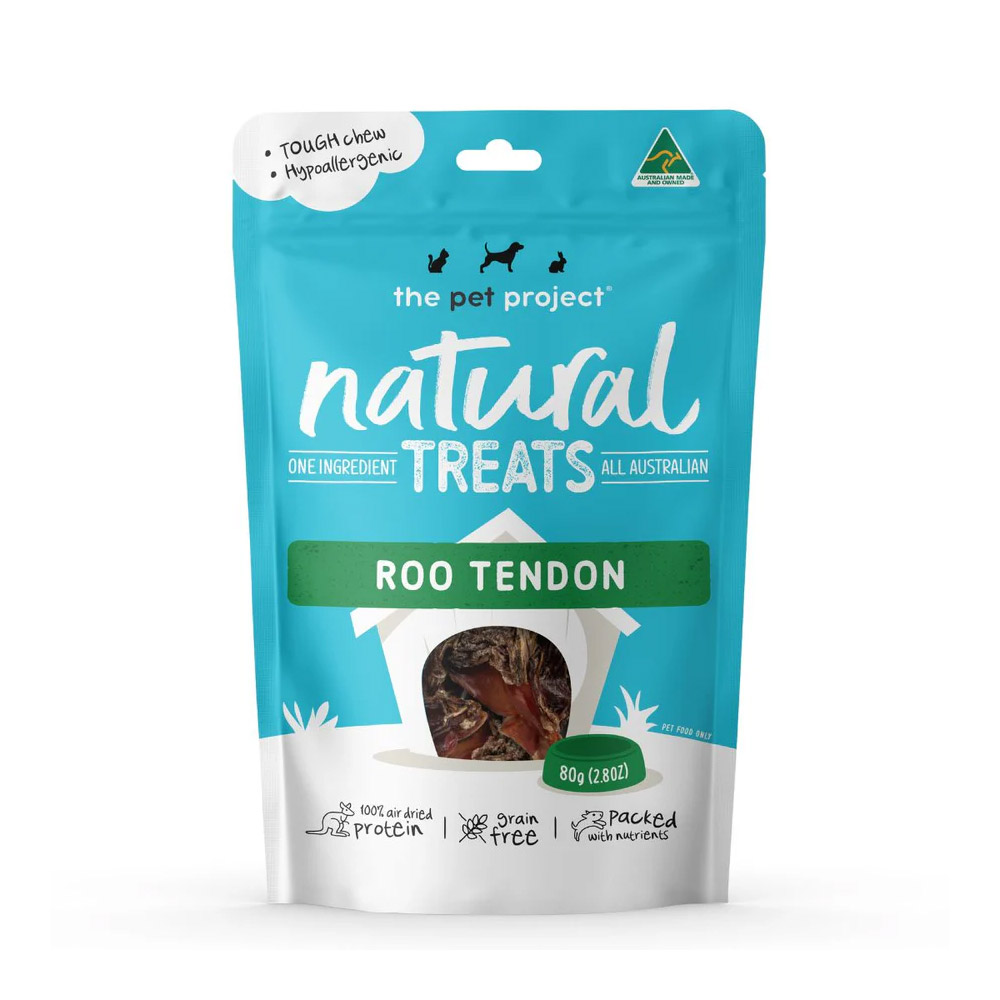 The Pet Project Natural Treats Kangaroo Tendon
