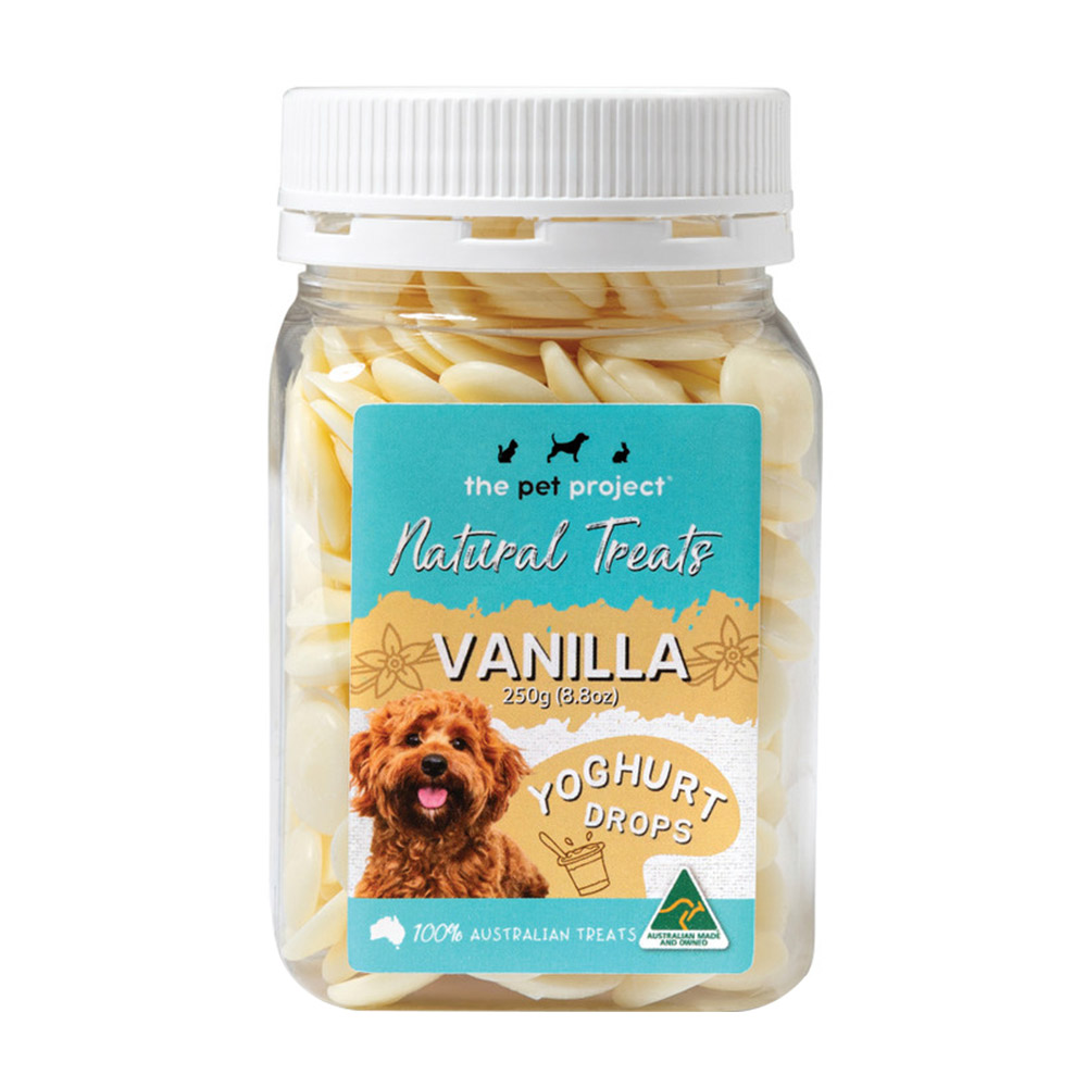 The Pet Project Natural Dog Treats Yoghurt Drops for Dogs