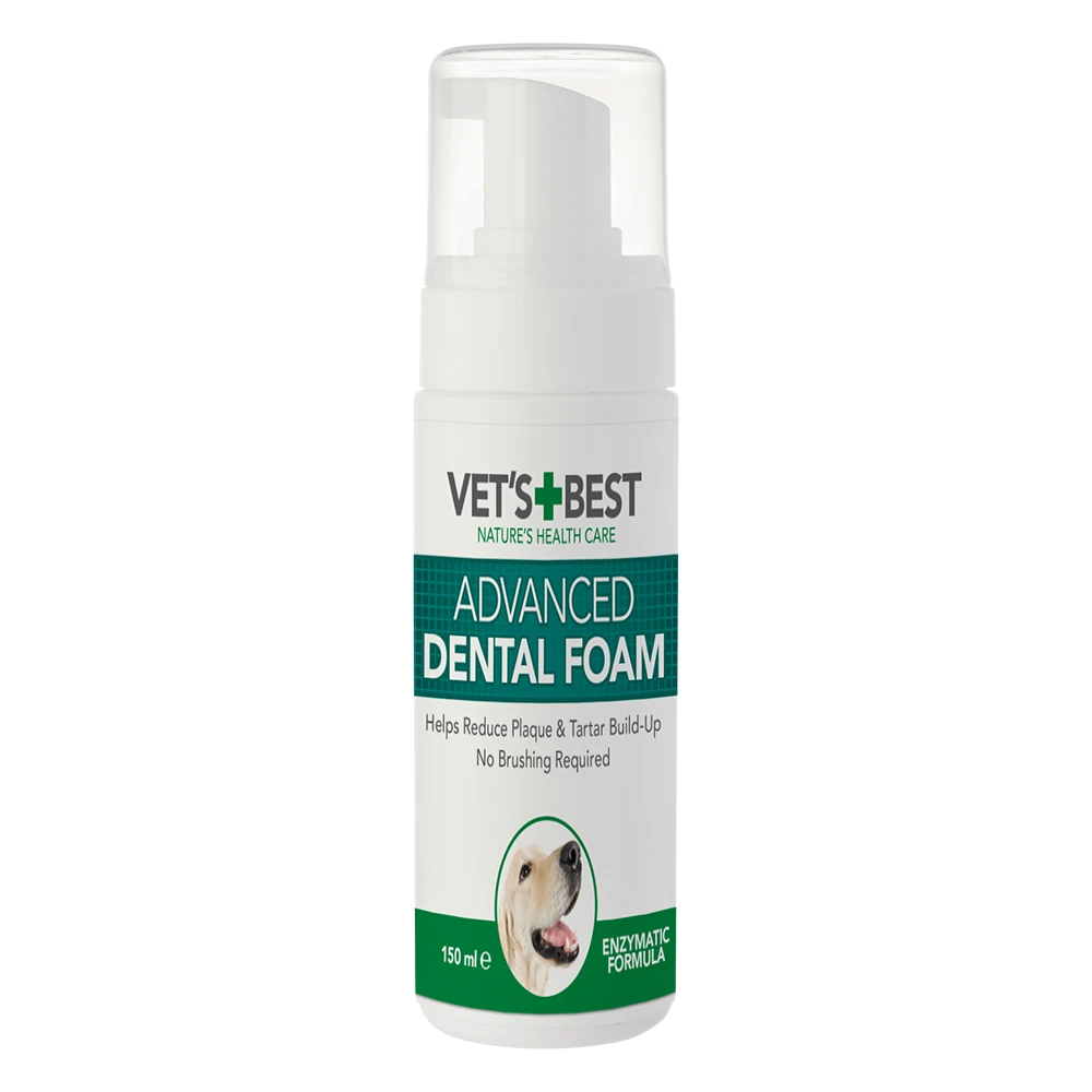 Vet's Best Nature's Health Care Advanced Dental Foam for Dogs for Dogs