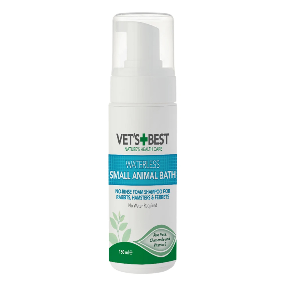 Vet's Best Nature's Health Care Waterless Bath for Small Animals