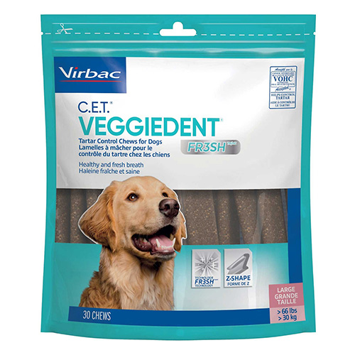 Veggiedent FR3SH Tartar Control Chews Large