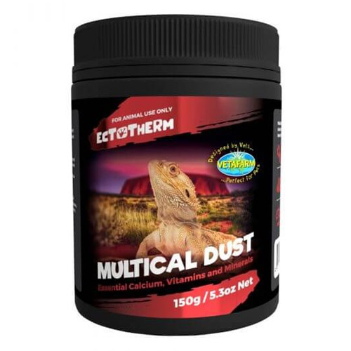 Vetafarm Ectotherm Multical Dust for Reptiles