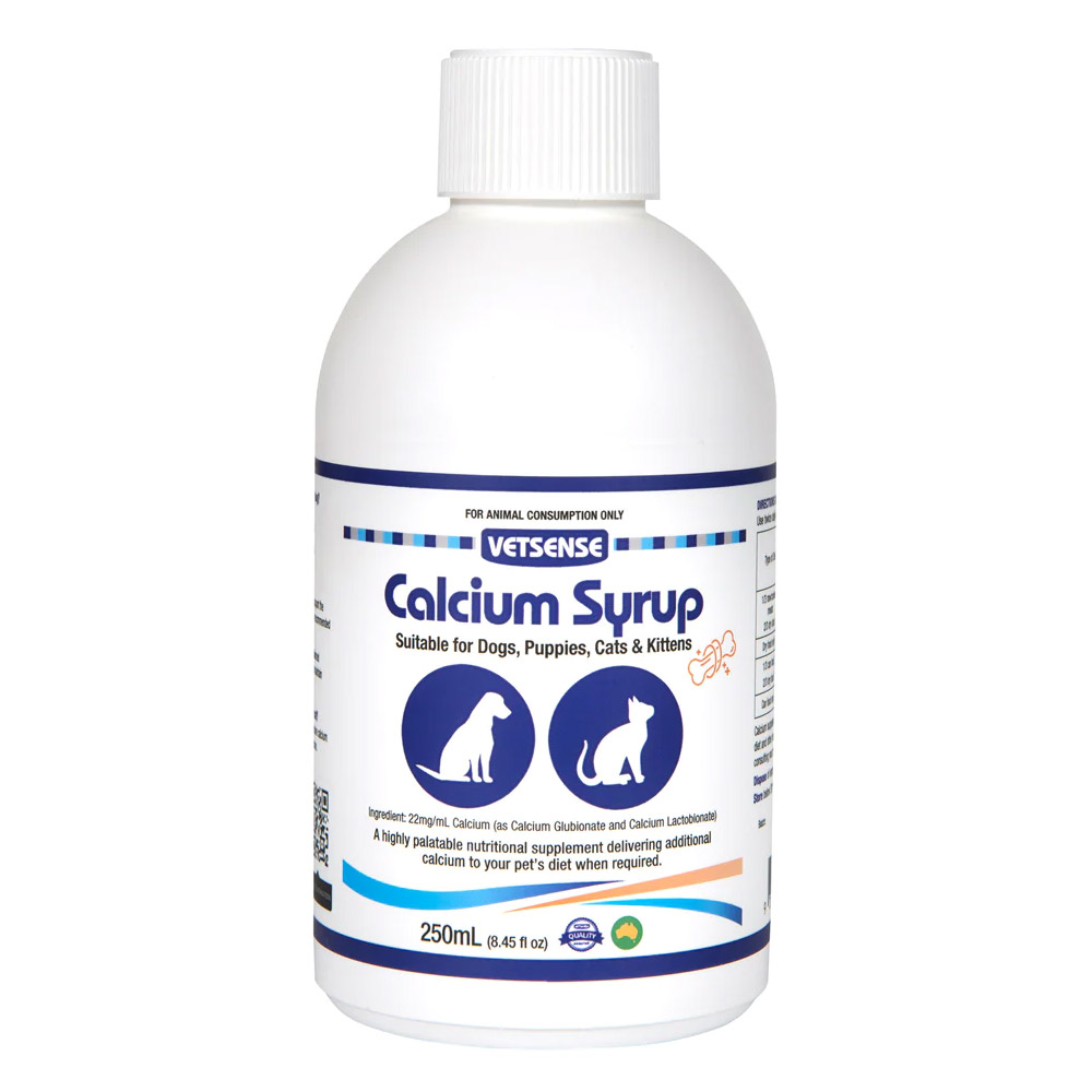 Vetsense Calcium Syrup for Dogs