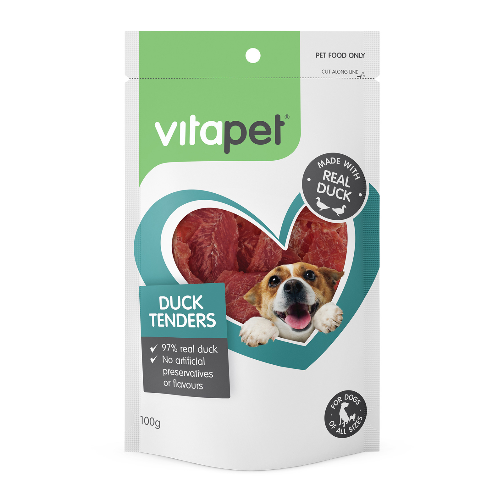 Vitapet Duck Tenders Dog Treats for Dogs
