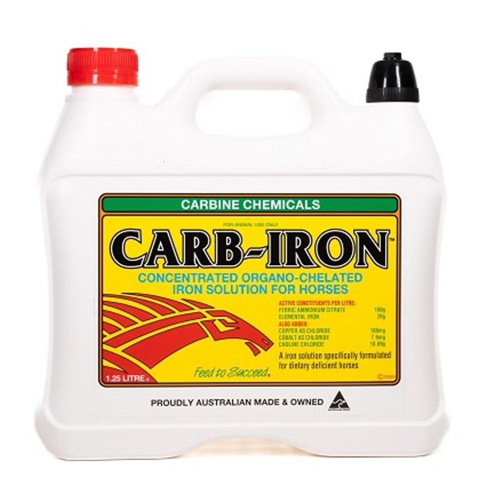 Carbine Chemicals Carb-Iron Iron Solution for Horses for Horse