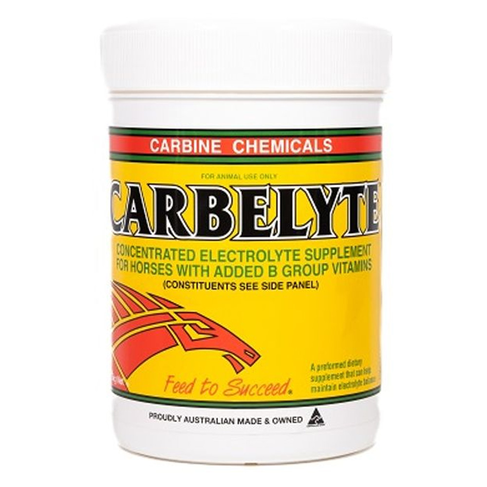 Carbine Chemicals Carbelyte Electrolyte Supplement for Horses for Horse