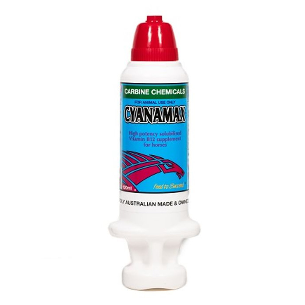 Carbine Chemicals Cyanamax Vitamin B12 Supplement for Horses for Horse