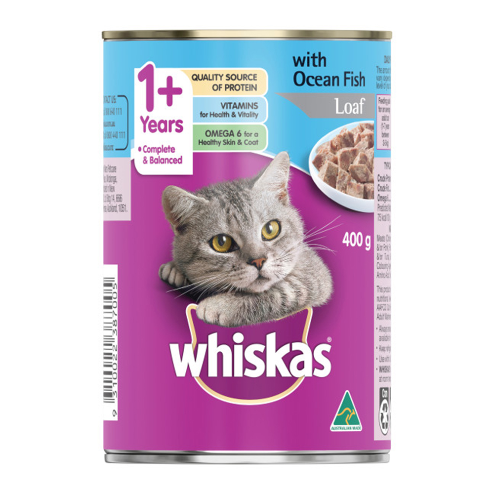 Whiskas Adult 1+ Years So Fishy Recipes Ocean Platter in Jelly Wet Cat Food for Food